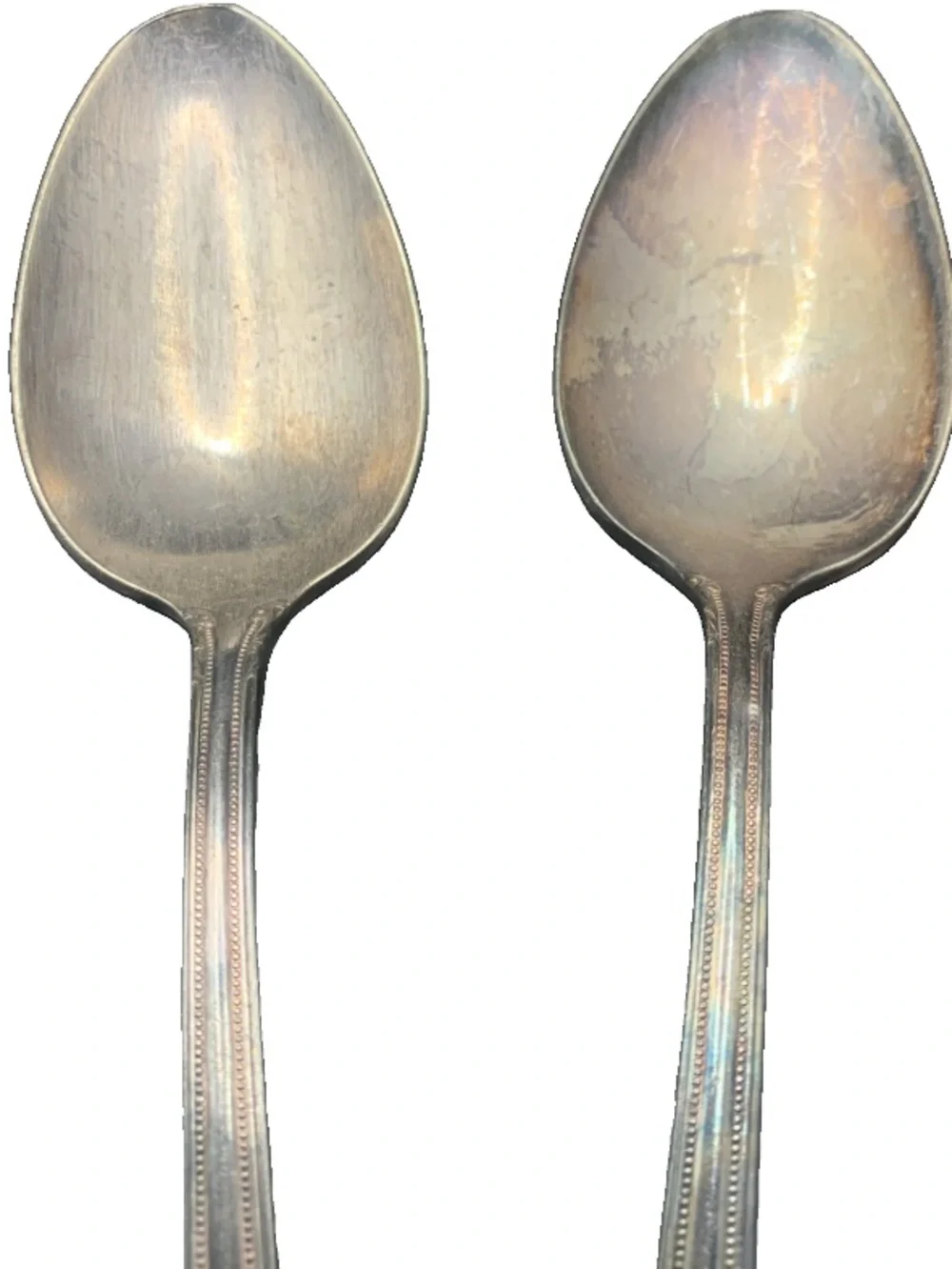 Vintage Rogers Bros 1847 IS Remembrance Pattern Lot of 2 Large Serving Spoons
